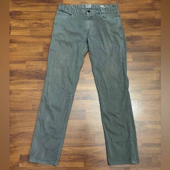 Faherty Other - Faherty Stretch Terry 5 Pocket Pants Slate Gray Straight Leg Men’s Size 34 x 32